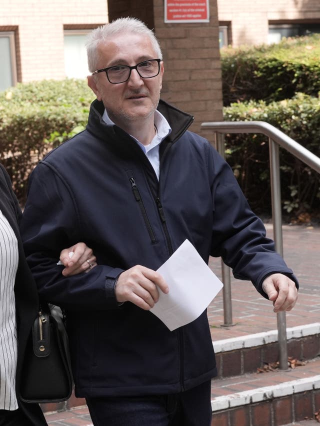 <p>Moussa Kadri leaves Southwark Crown Court in London on Tuesday</p>