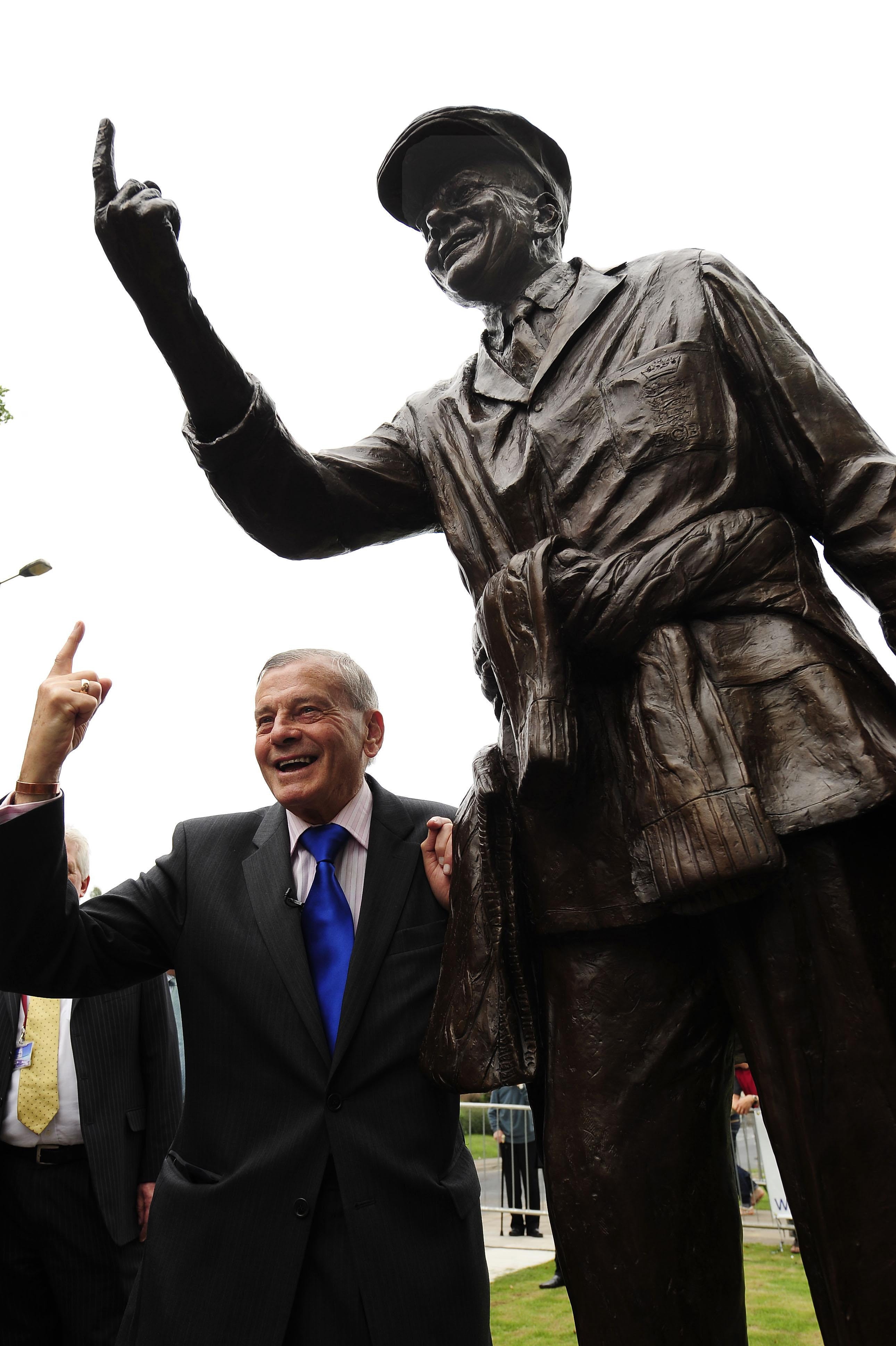 There is a bronze statue of Bird in his hometown of Barnsley