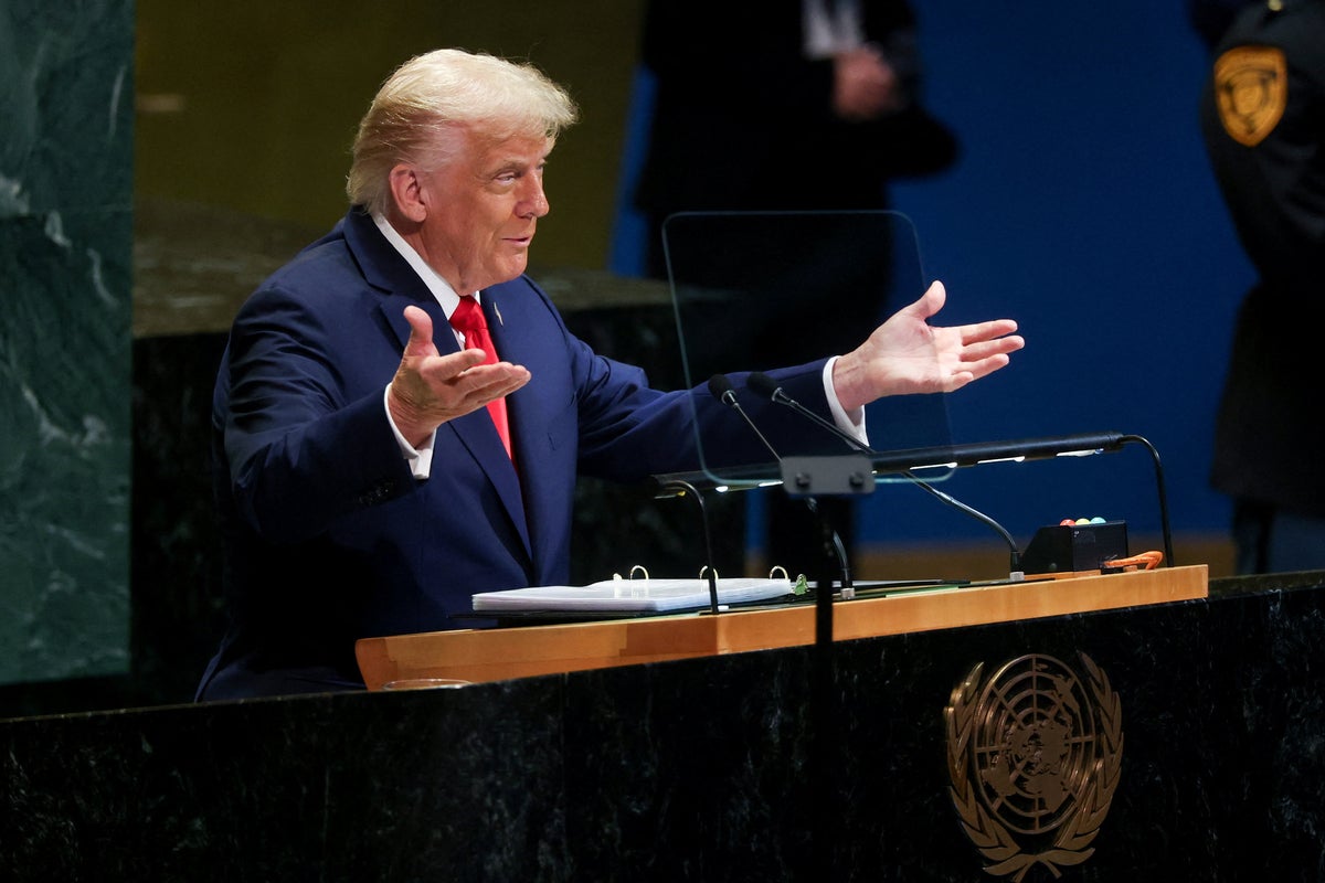 Trump scolds UN over escalator, teleprompter and inaction in first General Assembly address since 2020: Live