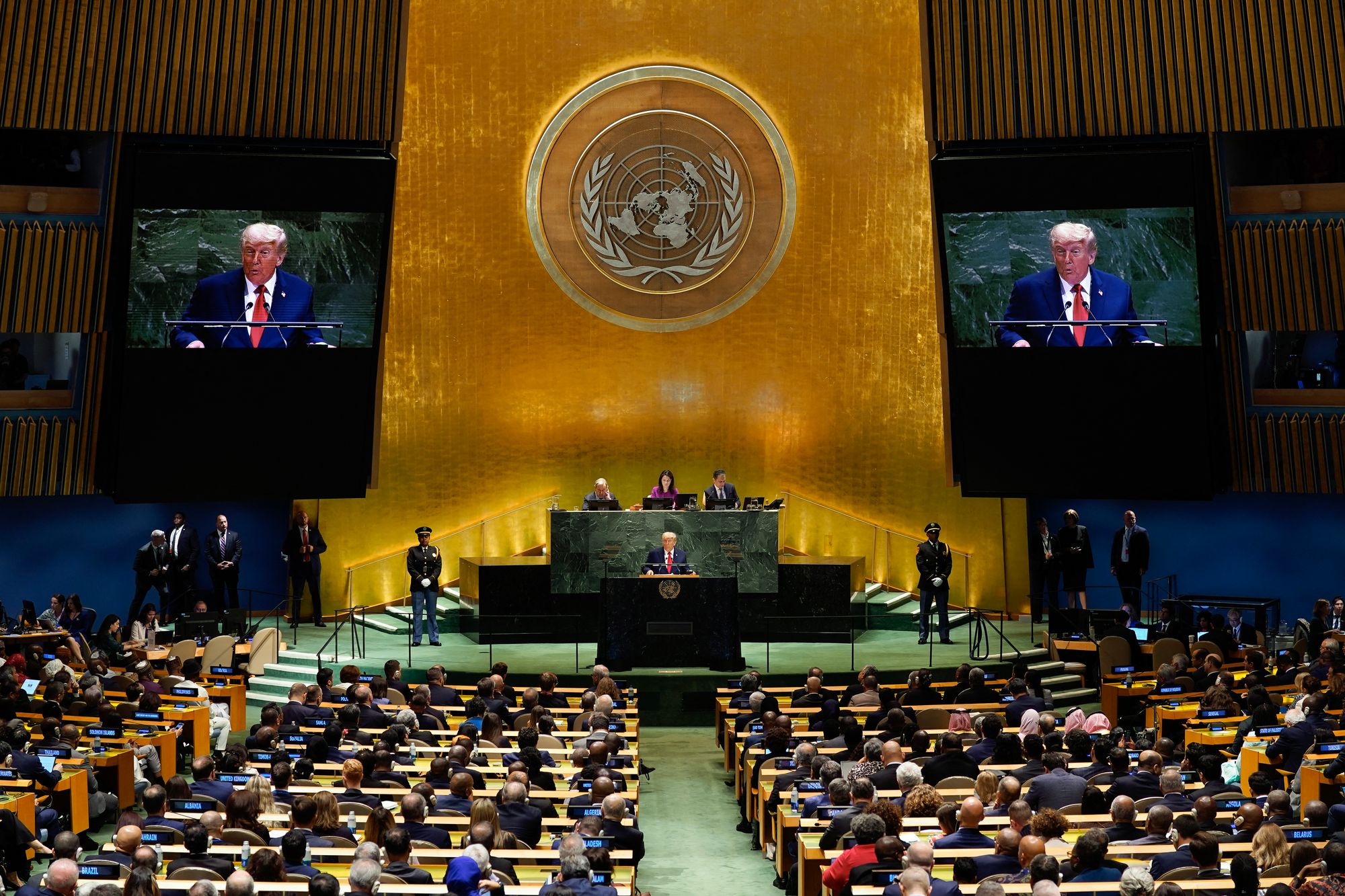 Trump scolds world leaders and says ‘your countries are going to hell’ in blistering UN General Assembly address: Live   www.independent.co.uk