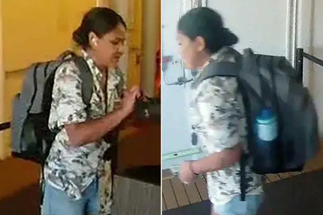 <p>Jessica Collins, de 47 años, descendió del crucero llevando todas sus pertenencias en una mochila y dejó una propina en efectivo junto a una nota de agradecimiento para el camarero, según informó Carnival en un comunicado </p>