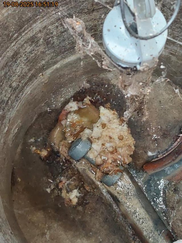 <p>Artificial intelligence identified the dumbbell and fatberg blockage in Kent </p>