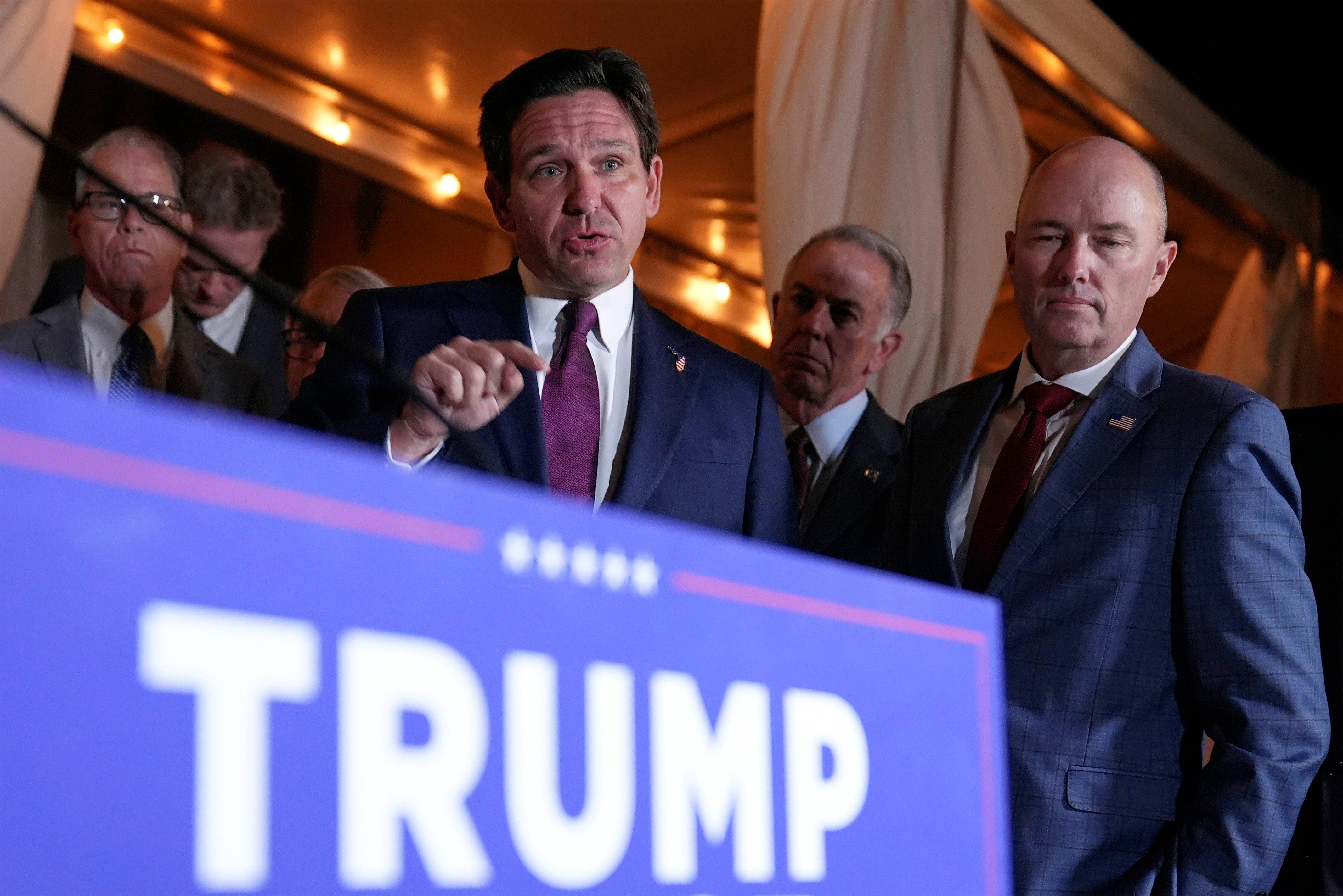 Florida officials like Gov. Ron DeSantis have lobbied Trump to locate the library in the state
