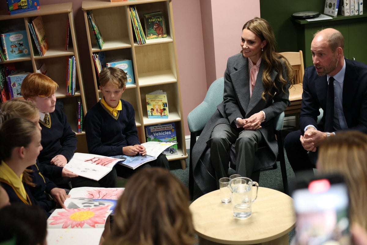 William and Kate visit Southport schools to show support for families of knife attack victims