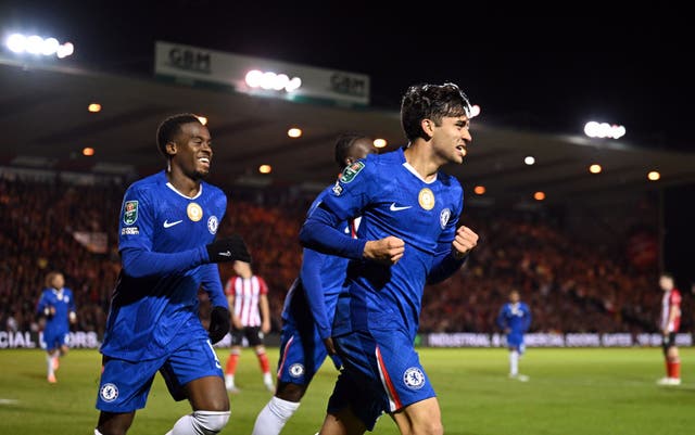 <p>Facundo Buonanotte (right) has joined Leeds on loan</p>