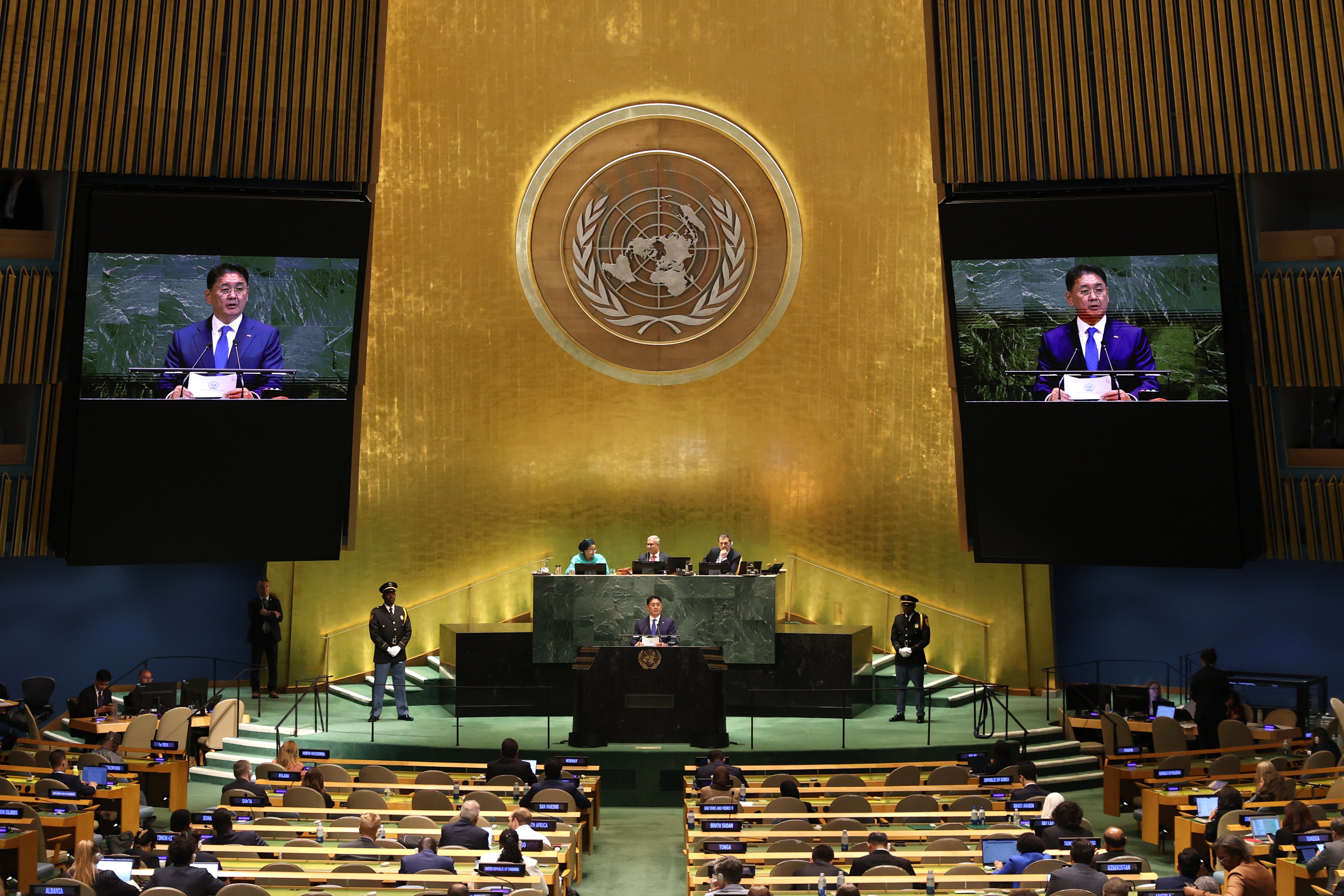 UN General Assembly Mongolia
