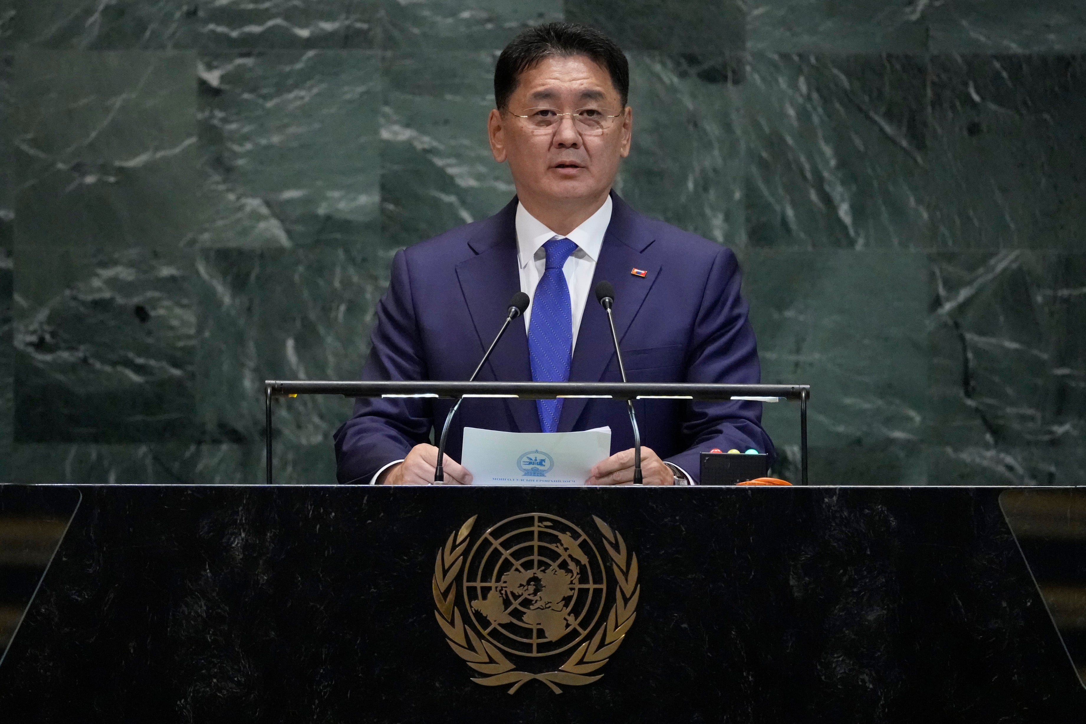 UN General Assembly Mongolia