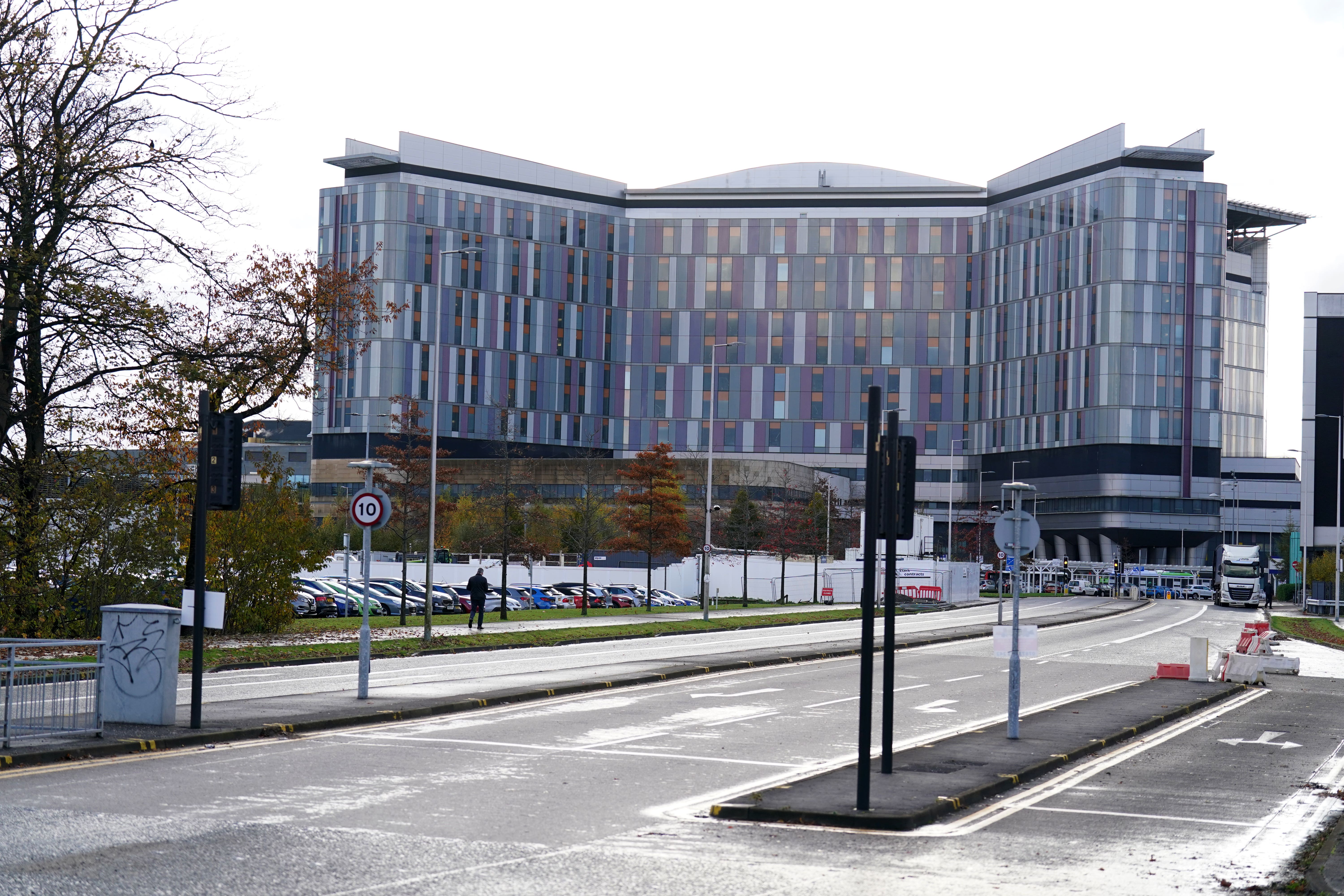 The inquiry discussed the Queen Elizabeth University Hospital (Andrew Milligan/PA)