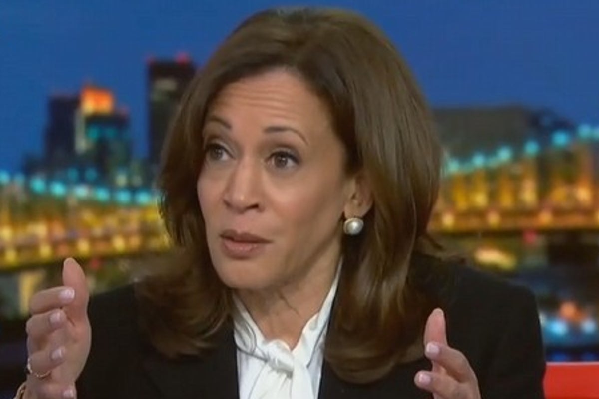 Msnbc Harris Kamala Harris labels Trump a ‘tyrant’ in MSNBC interview | The Independent