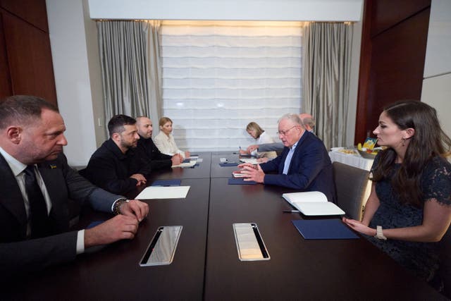 Zelensky Meeting Keith Kellogg