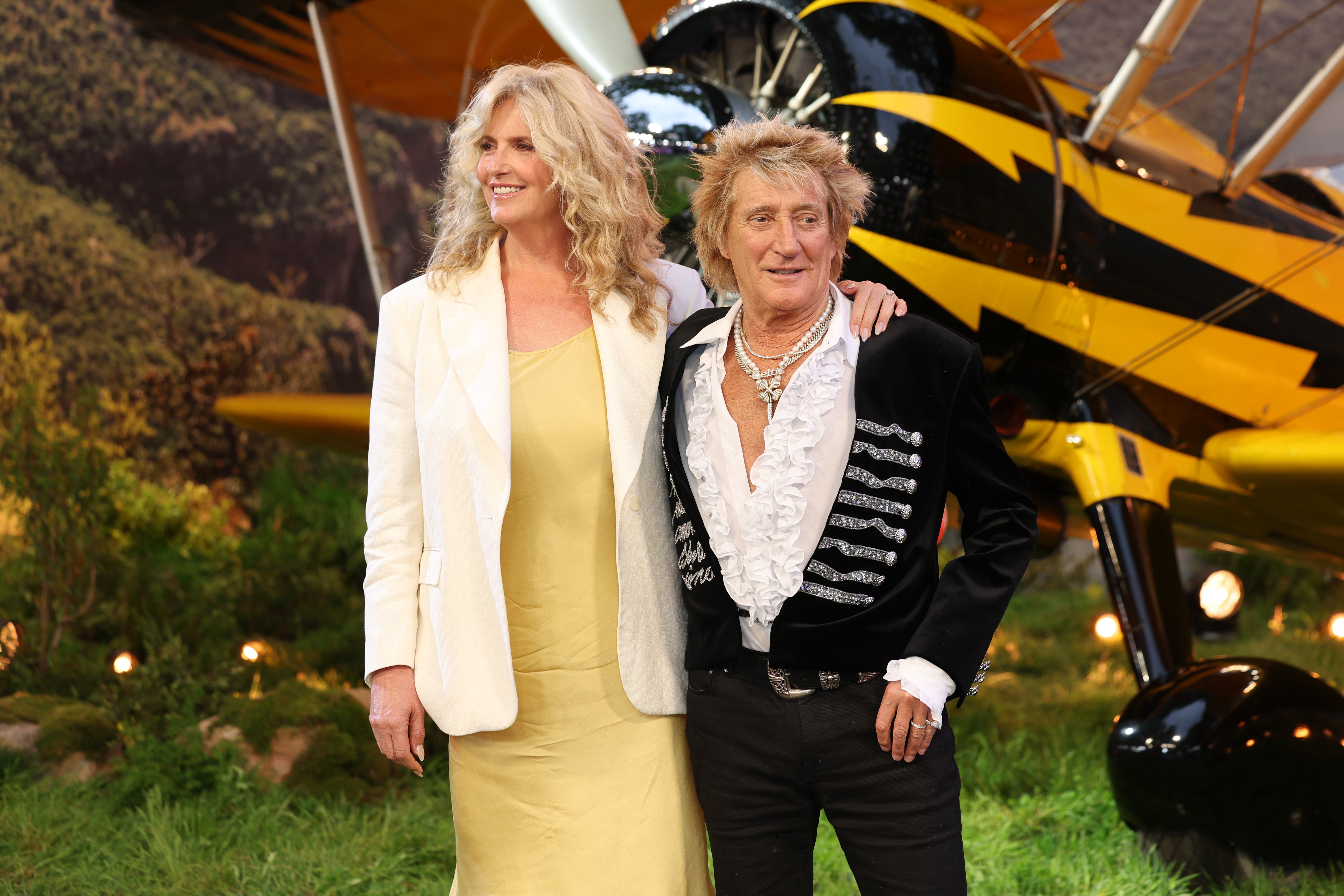 <p>Penny Lancaster and Rod Stewart were married in 2007</p>