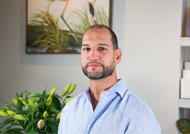 <p>Frédéric Roscop overcame his own battle with chronic Lyme disease after being misdiagnosed for over two decades</p>