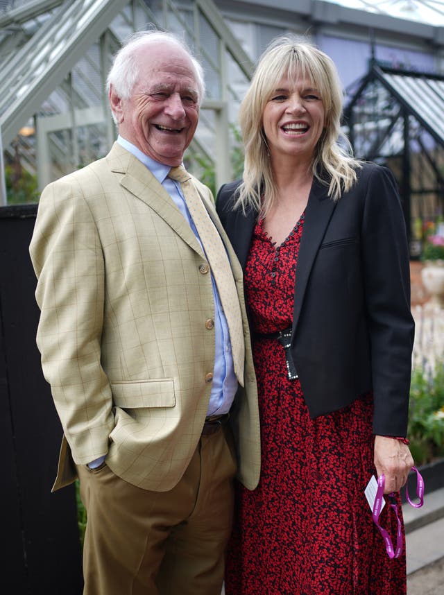 <p>Johnny Ball and his daughter Zoe Ball in 2021</p>