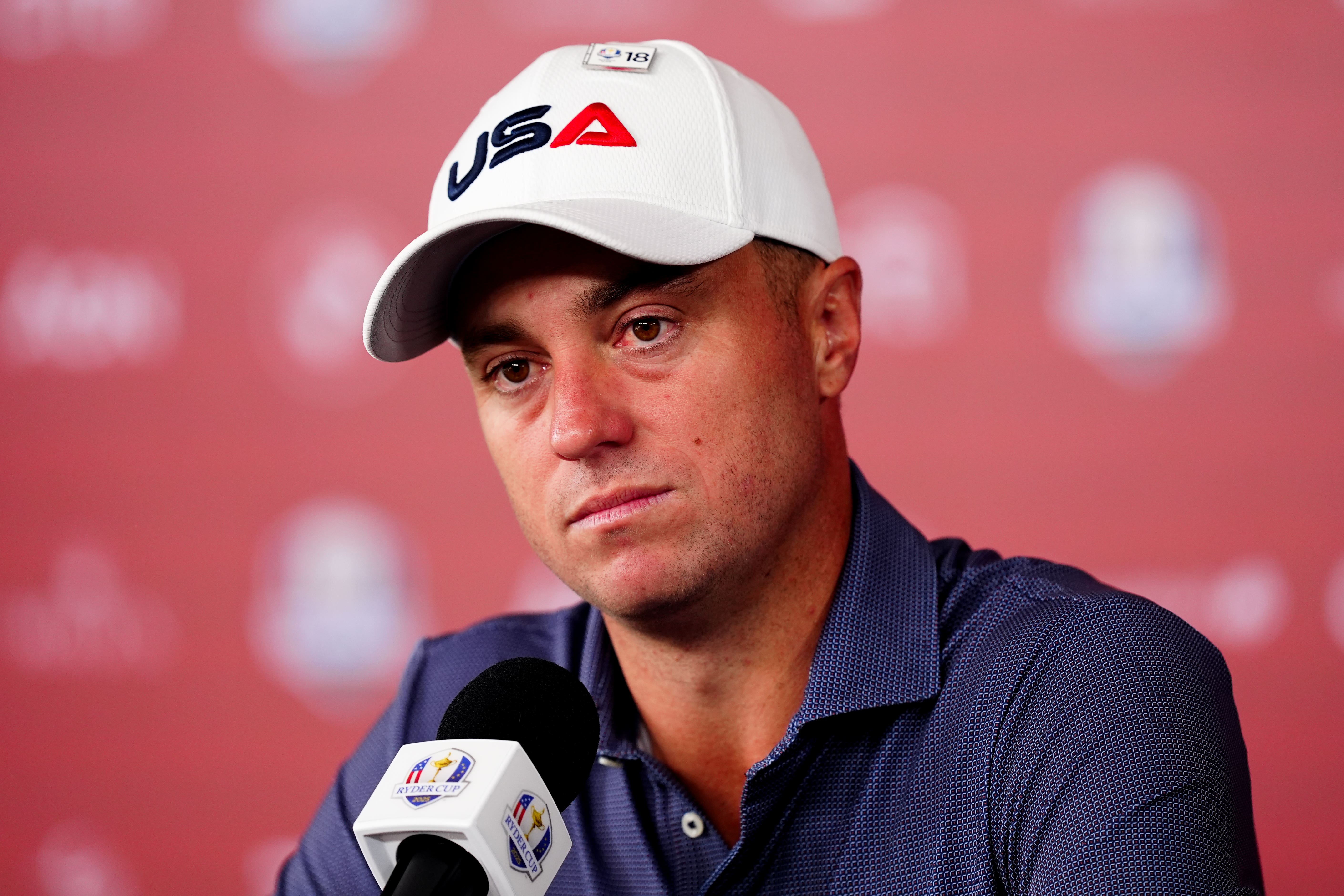 Justin Thomas admits the United States need to work hard to keep the home crowd behind them (Mike Egerton/PA)
