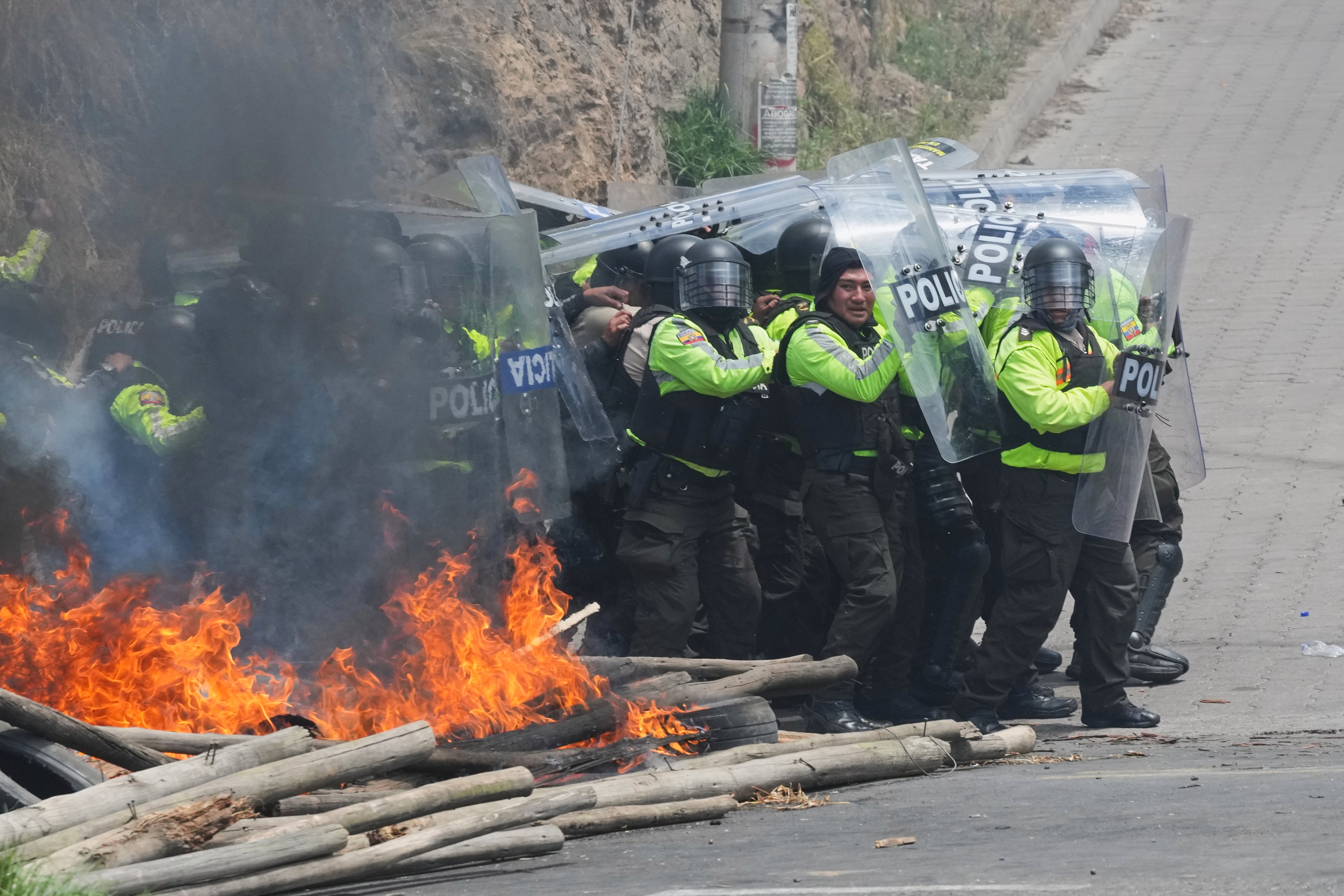 ECUADOR-PROTESTAS