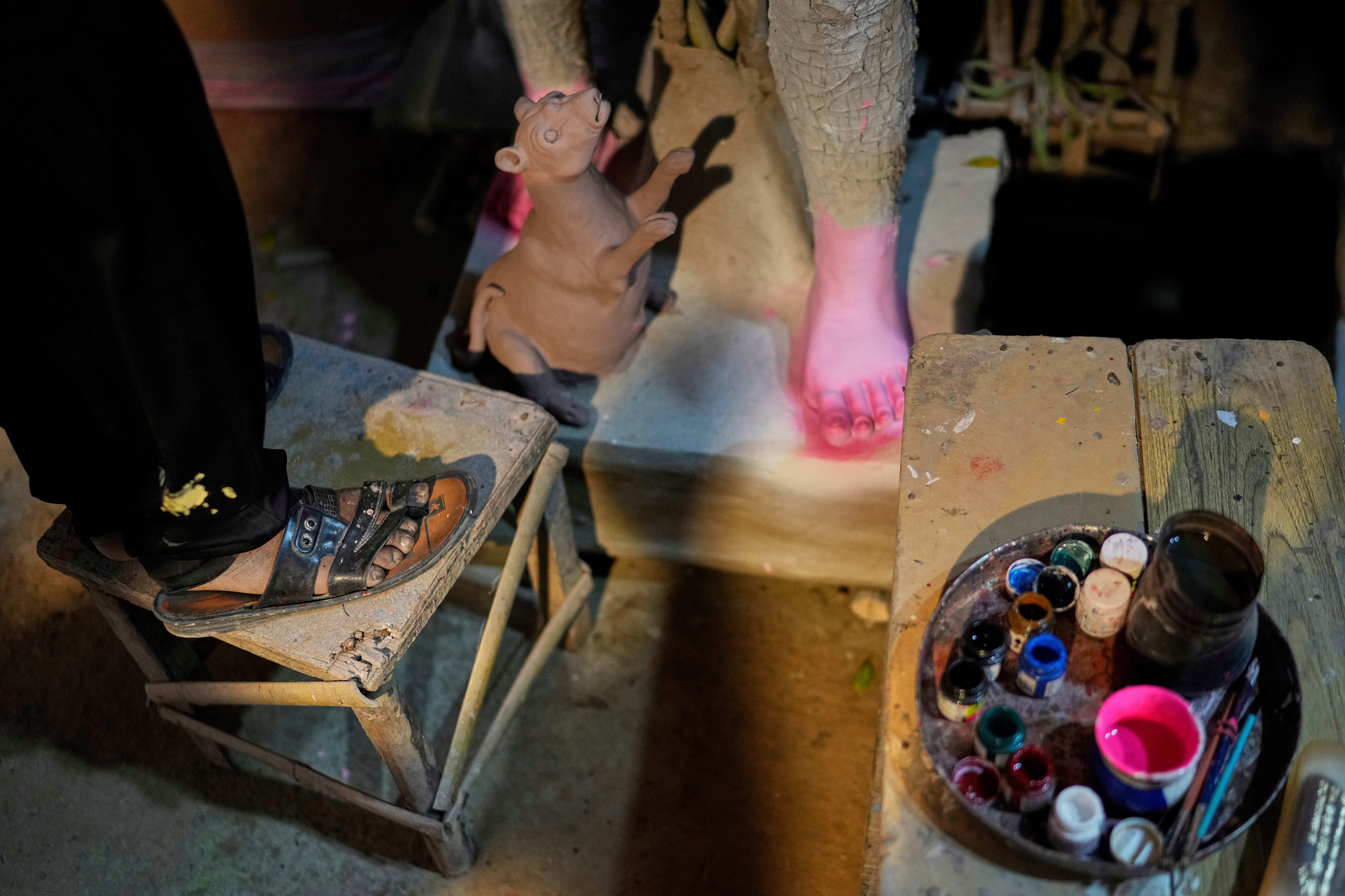 India Durga Puja Idols Photo Gallery