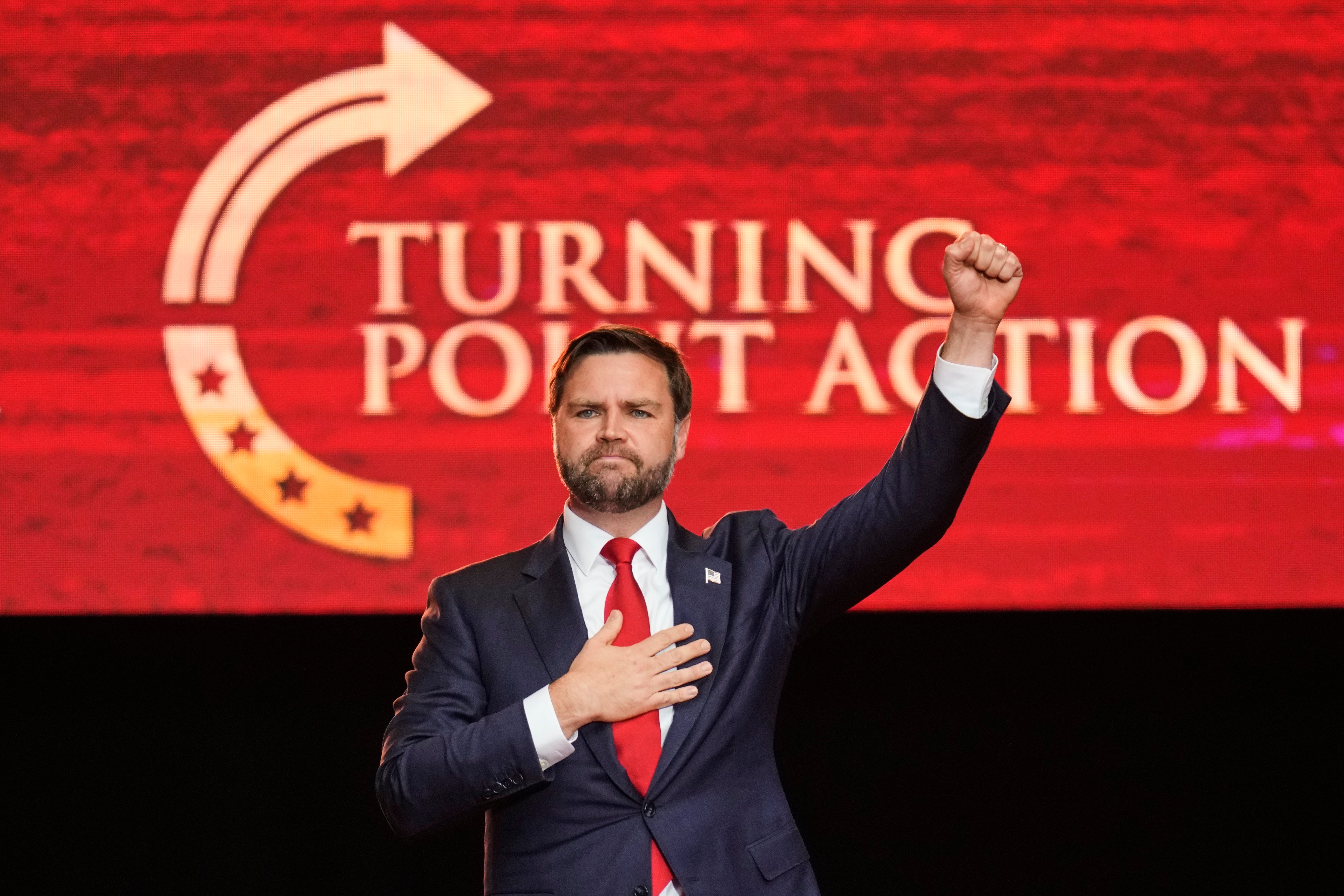 Acting as the guest host of The Charlie Kirk Show following his death, Vice President JD Vance baselessly claimed that ‘the data is clear’ that ‘people on the left are much likelier to defend and celebrate political violence’