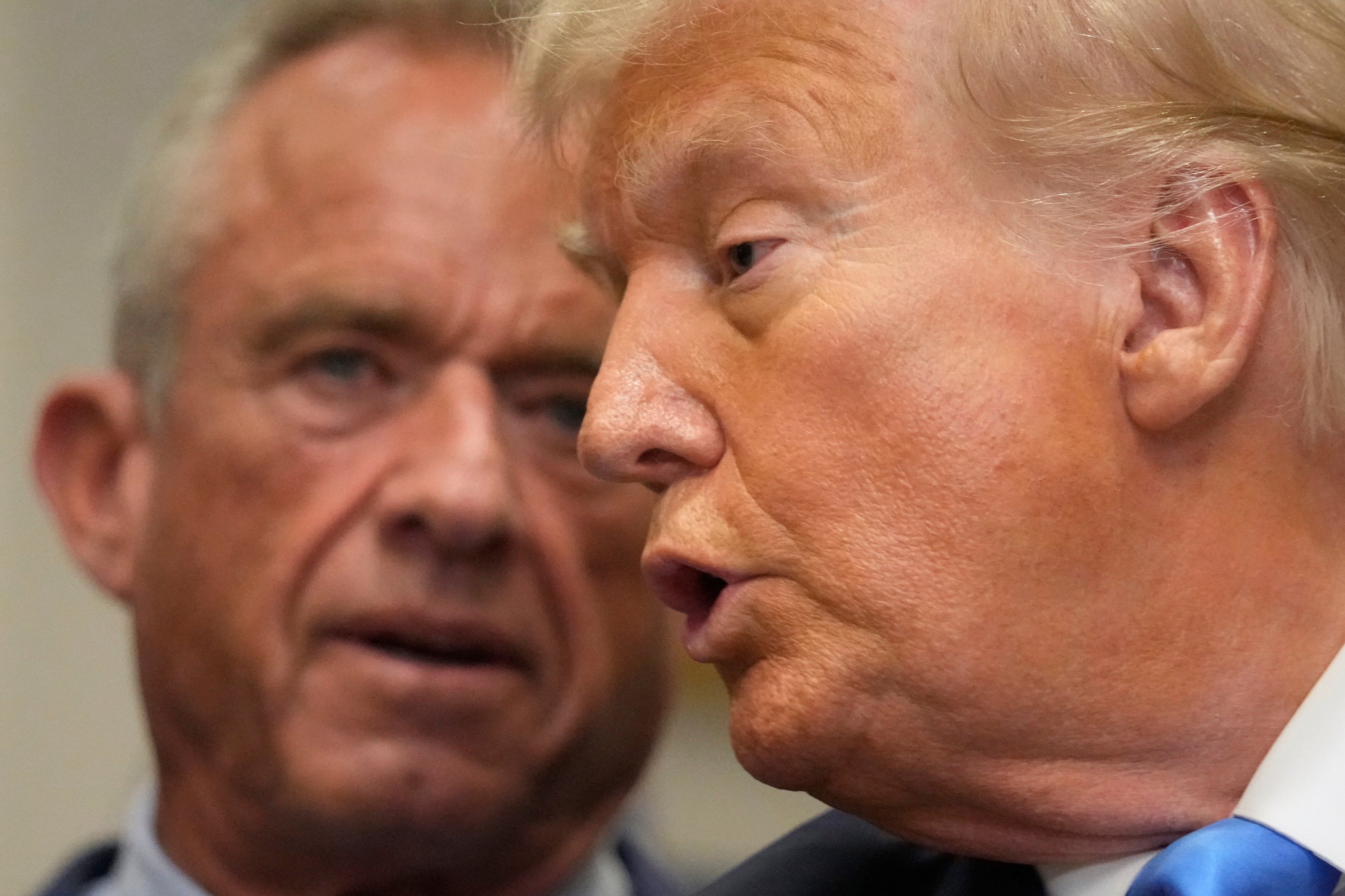 Farage also refused to condemn Donald Trump’s remarks on drug safety