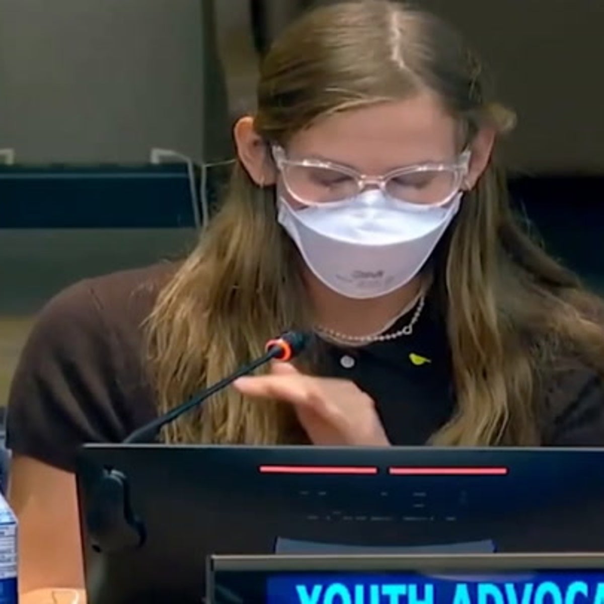 Violet Affleck Shocks UN With Fiery Speech: “Our Present Is Being Stolen” Over COVID Neglect