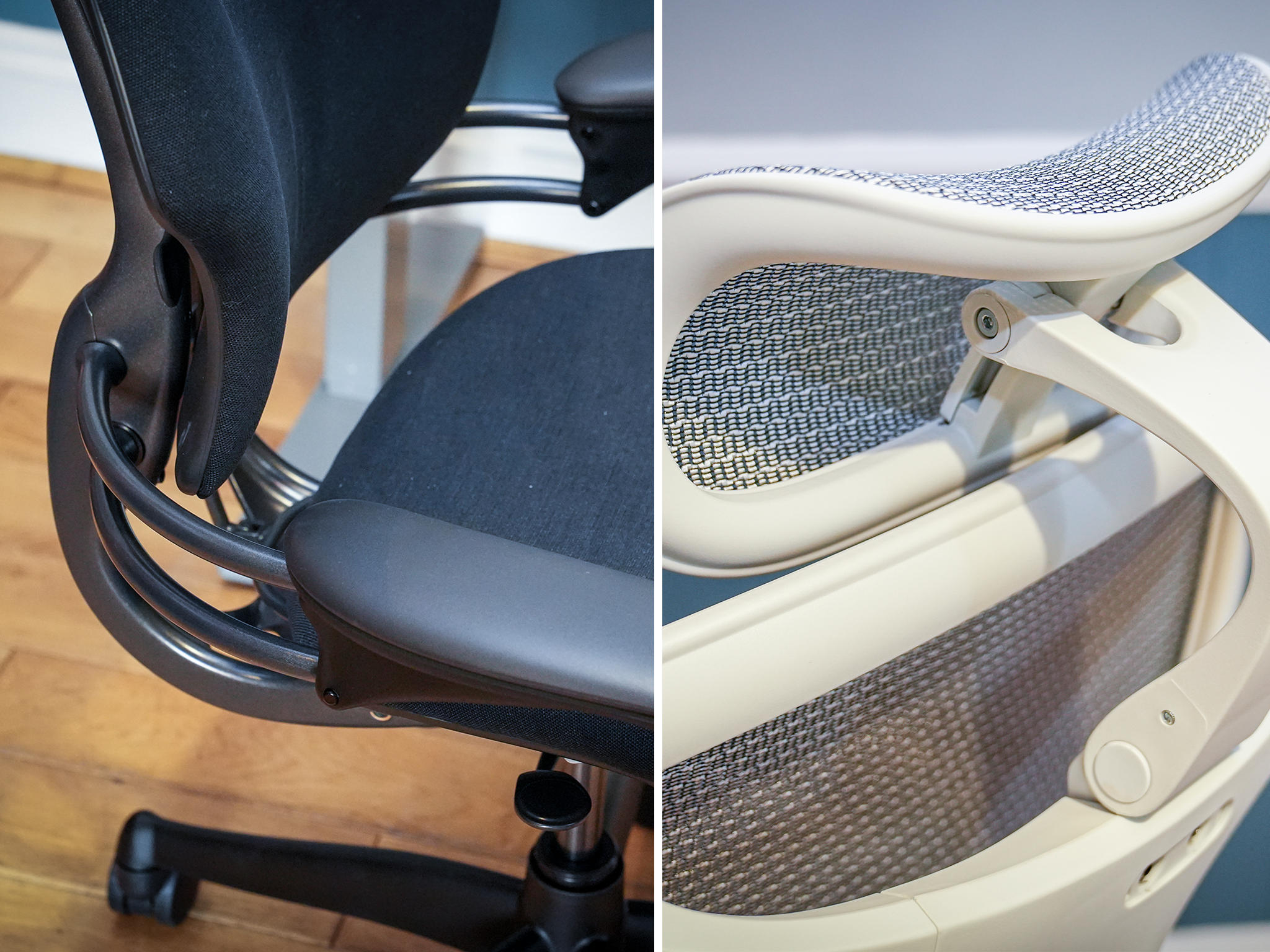 Support, adjustability and materials were assessed over hours of tests