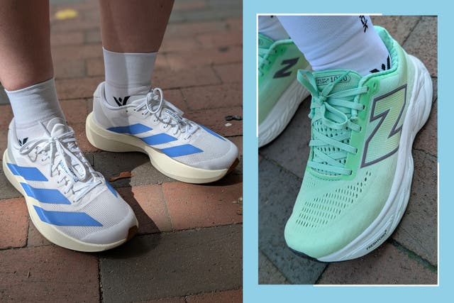 <p>Podiatrists recommend women to go for a running shoe with a snugger heel and stretchy upper</p>