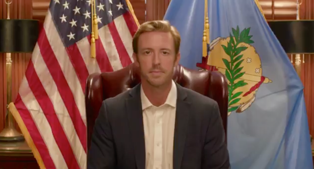 <p>Ryan Walters made headlines last year for mandating Bibles in every Oklahoma classroom</p>