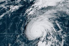 Hurricane warning is issued for the Azores as Gabrielle heads toward the island chain