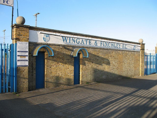 <p>Wingate & Finchley Football Club on Summers Lane</p>