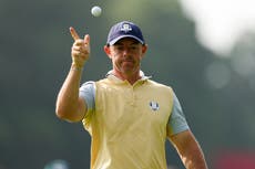 Ryder Cup 2025 live: Opening ceremony to take place early ahead of bad weather and Trump’s arrival