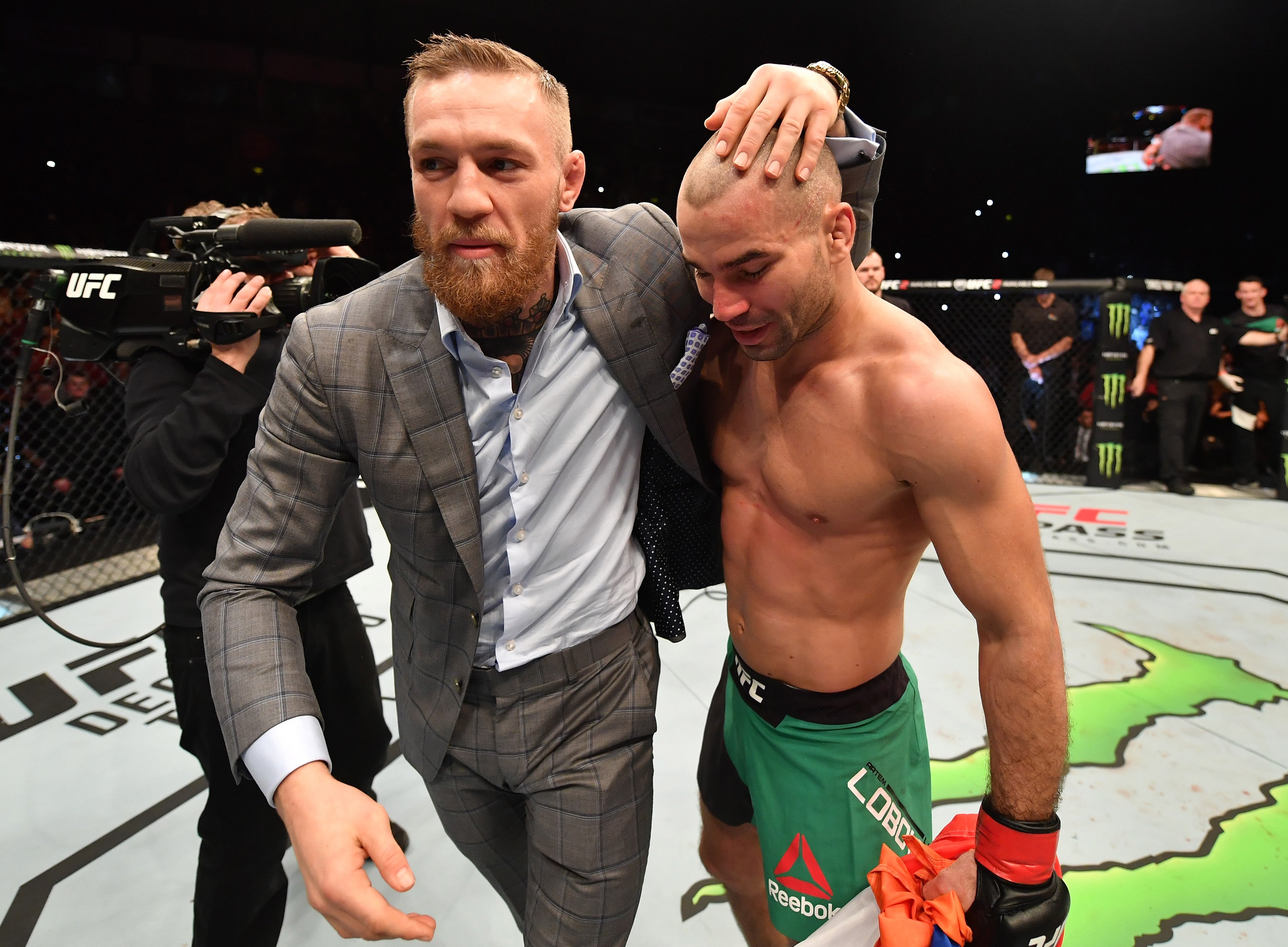 <p>Artem Lobov (right) and Conor McGregor used to be very close friends</p>