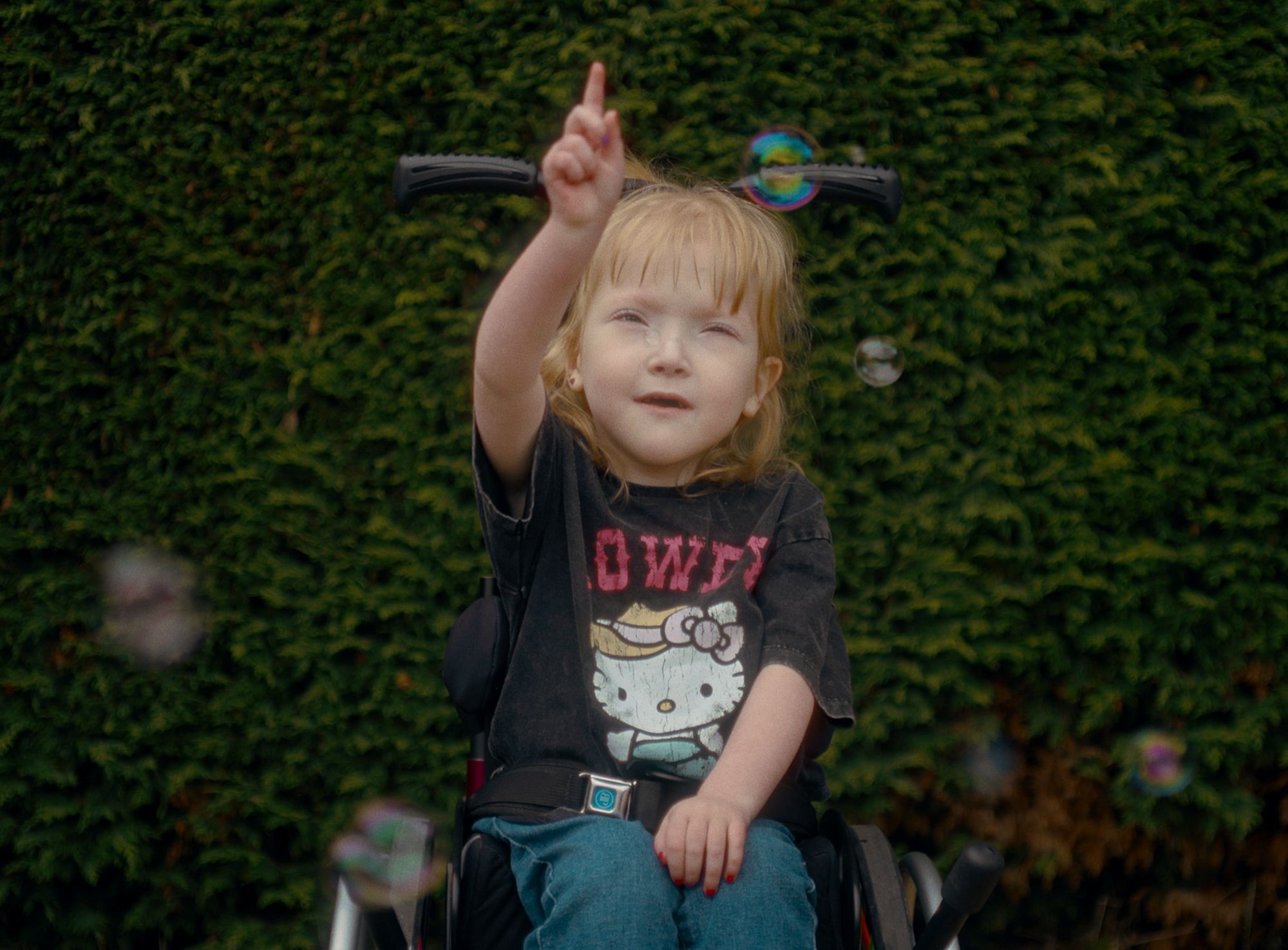 Charlie, was supported by Whizz Kids charity