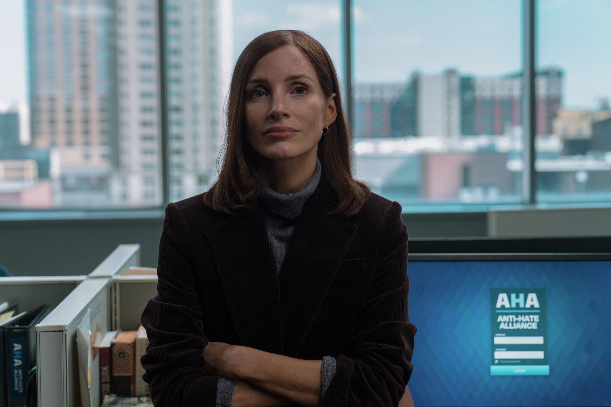 Jessica Chastain in Apple TV+'s 'The Savant'