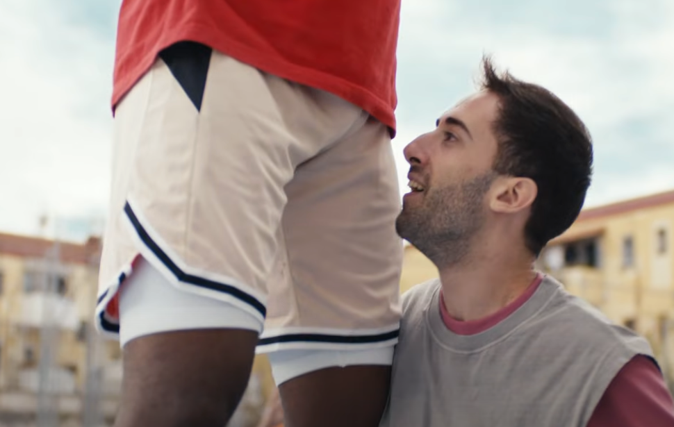 In the advert for the Lynx ‘lower body spray’, a basketball player loses a game because he’s too busy sniffing his opponent’s crotch