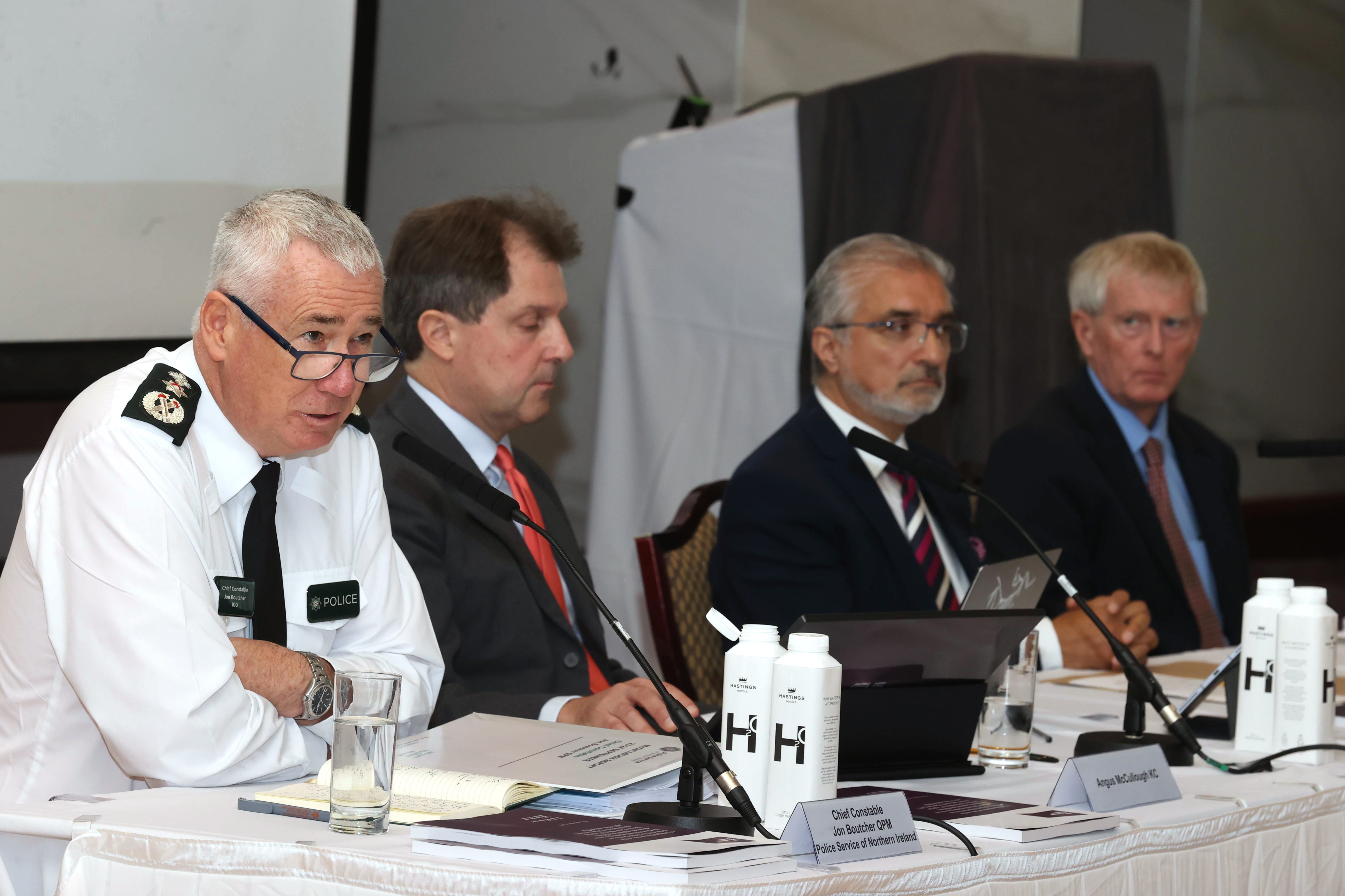 PSNI Chief Constable Jon Boutcher said he welcomed the review and was committed to ensuring the force ‘does better’ in the future (PA)