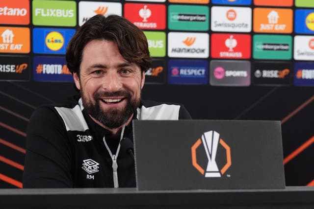 Russell Martin claims he is enjoying the intense scrutiny at Rangers (Andrew Milligan/PA)