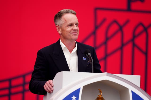 Luke Donald reiterated that Europe are not playing for money at the Ryder Cup (Mike Egerton/PA)