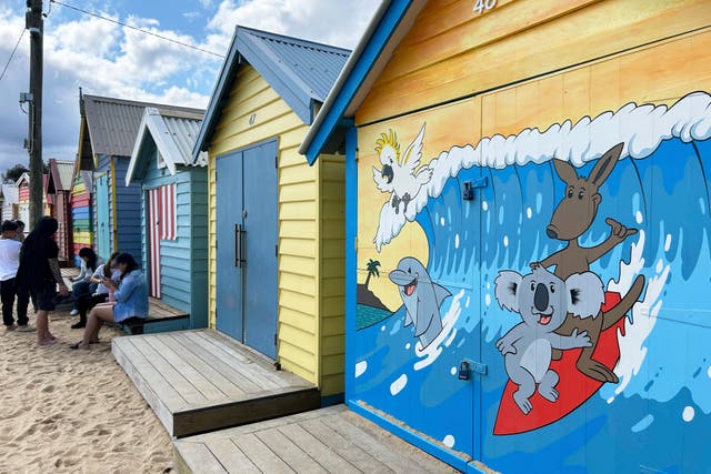 <p>The bathing boxes have been based at Brighton Beach in Melbourne for more than 150 years</p>