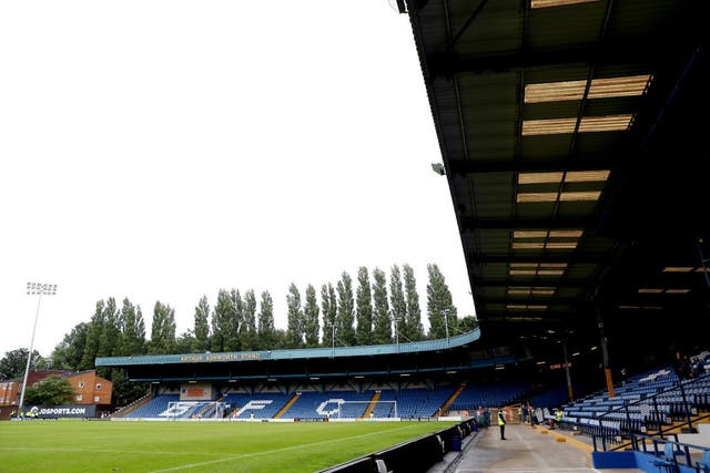 <p>Spalding's Lewis White accidentally found himself at Gigg Lane, home of Bury FC, rather than the Getaway Cars Stadium in Bury St Edmunds</p>
