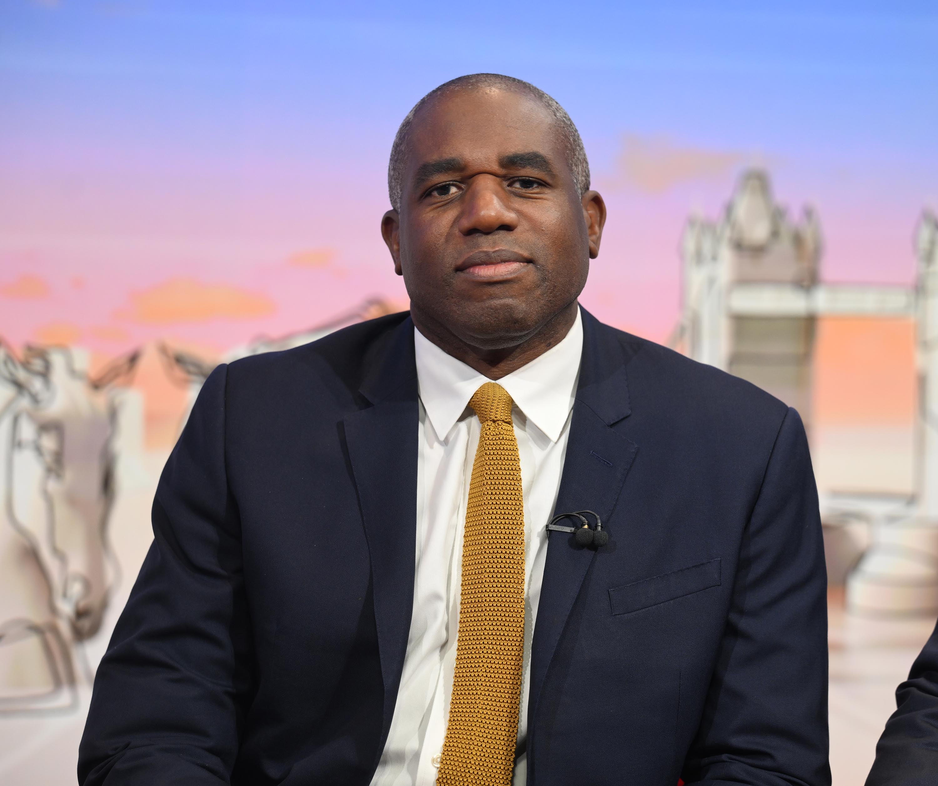 Deputy prime minister David Lammy (Jeff Overs/BBC/PA)