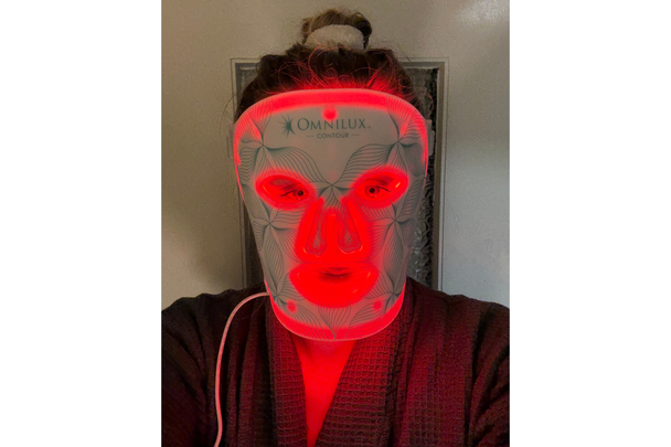 best led face masks omnilux contour mask indybest