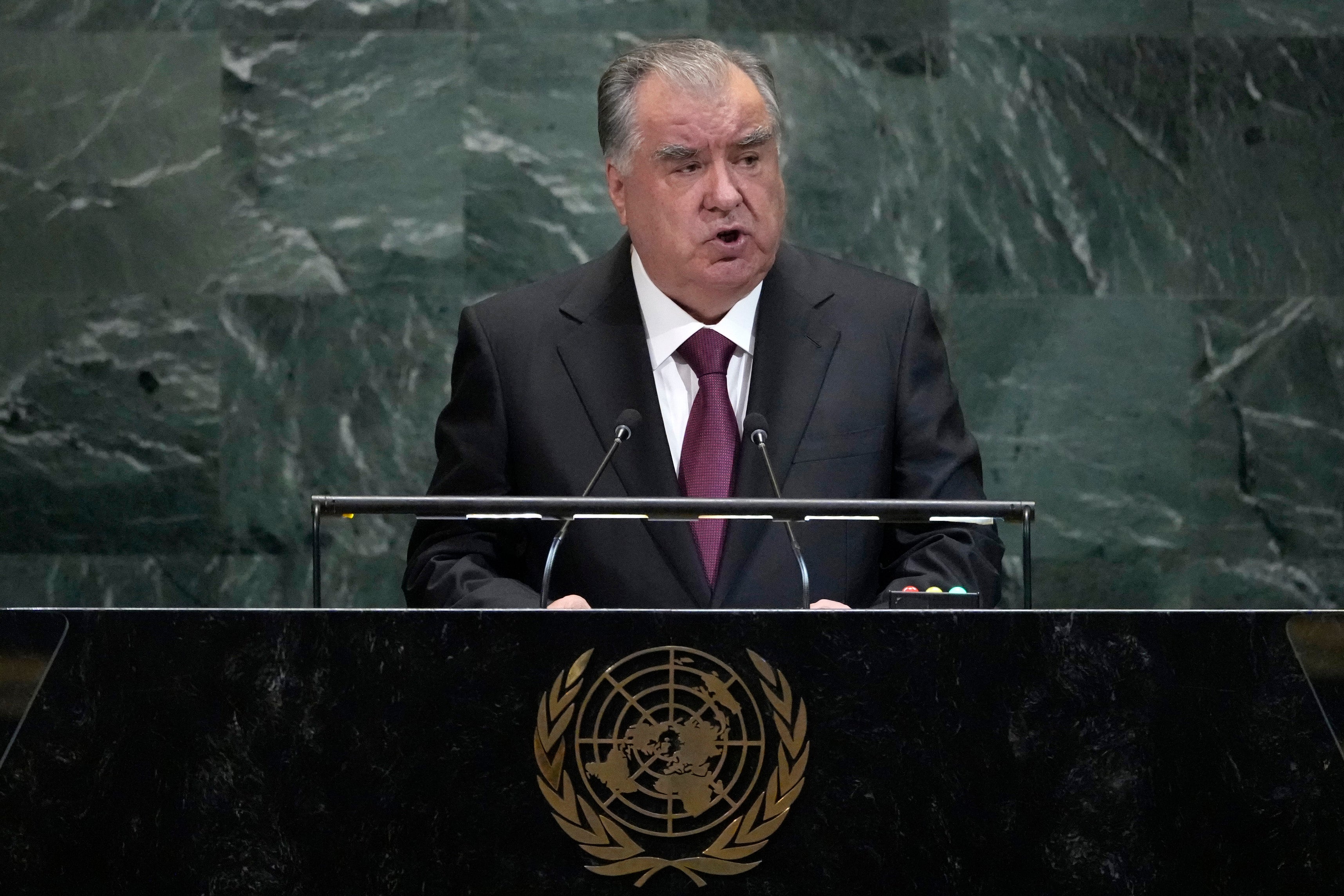 UN General Assembly Tajikistan