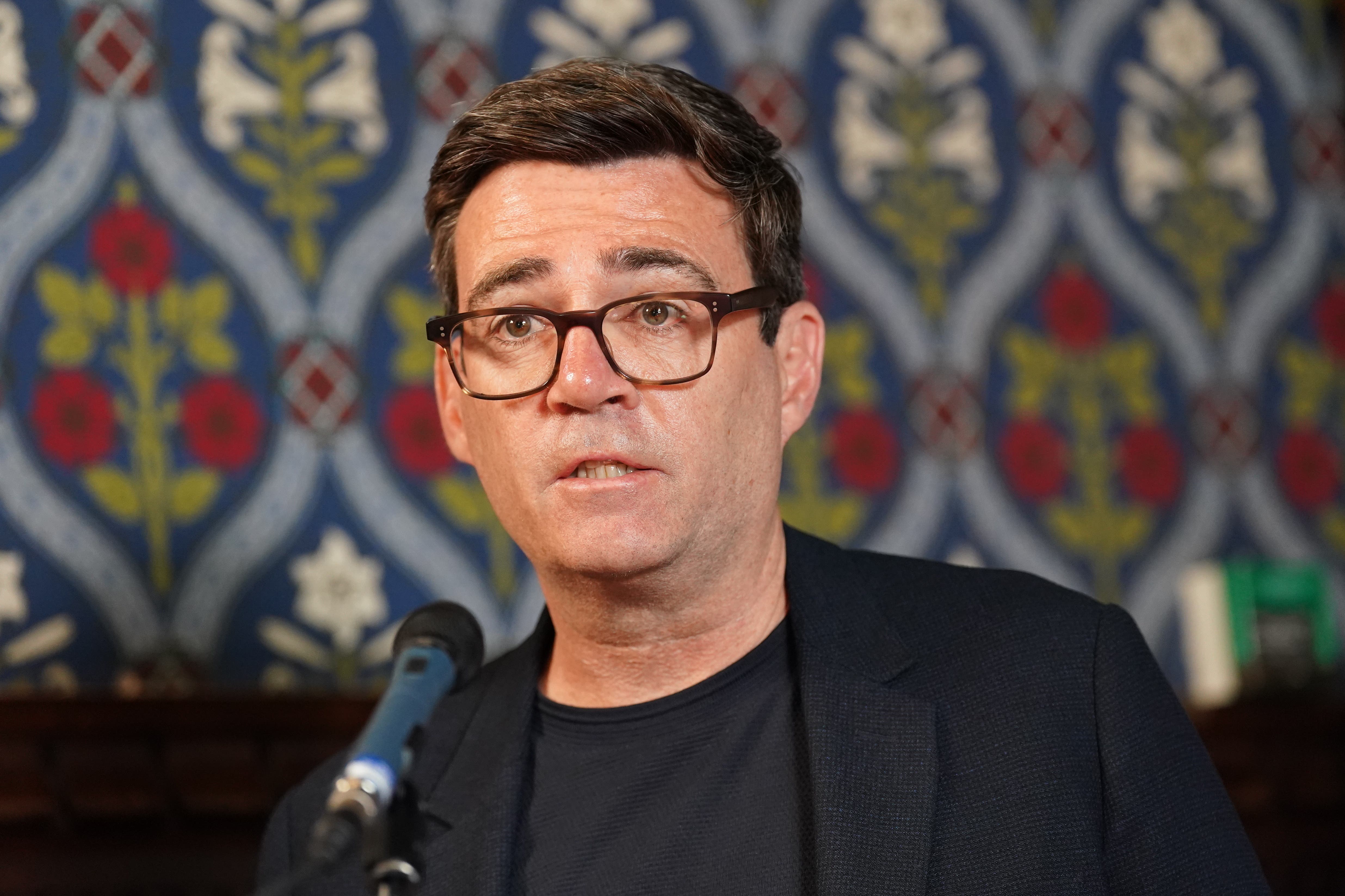 Burnham appears to be mounting a challenge against Keir Starmer