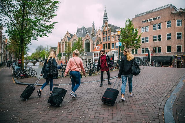 <p>The pressure group Amsterdam Has A Choice hopes to curb the effects mass tourism is having on the city</p>
