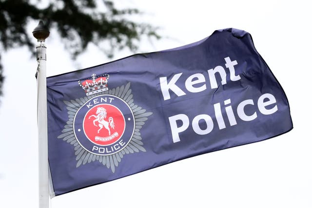 Kent Police officers arrested Bryan Warrington on September 12 (Gareth Fuller/PA)