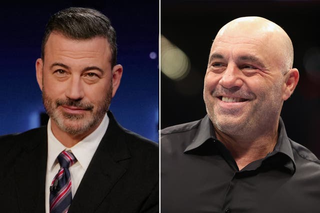 <p>Podcaster Joe Rogan called the Trump administration pressuring ABC to bench Jimmy Kimmel, ‘F***ing crazy.’</p>