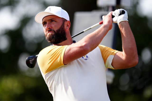 Jon Rahm has taken American heckling in good spirits (Mike Egerton/PA)