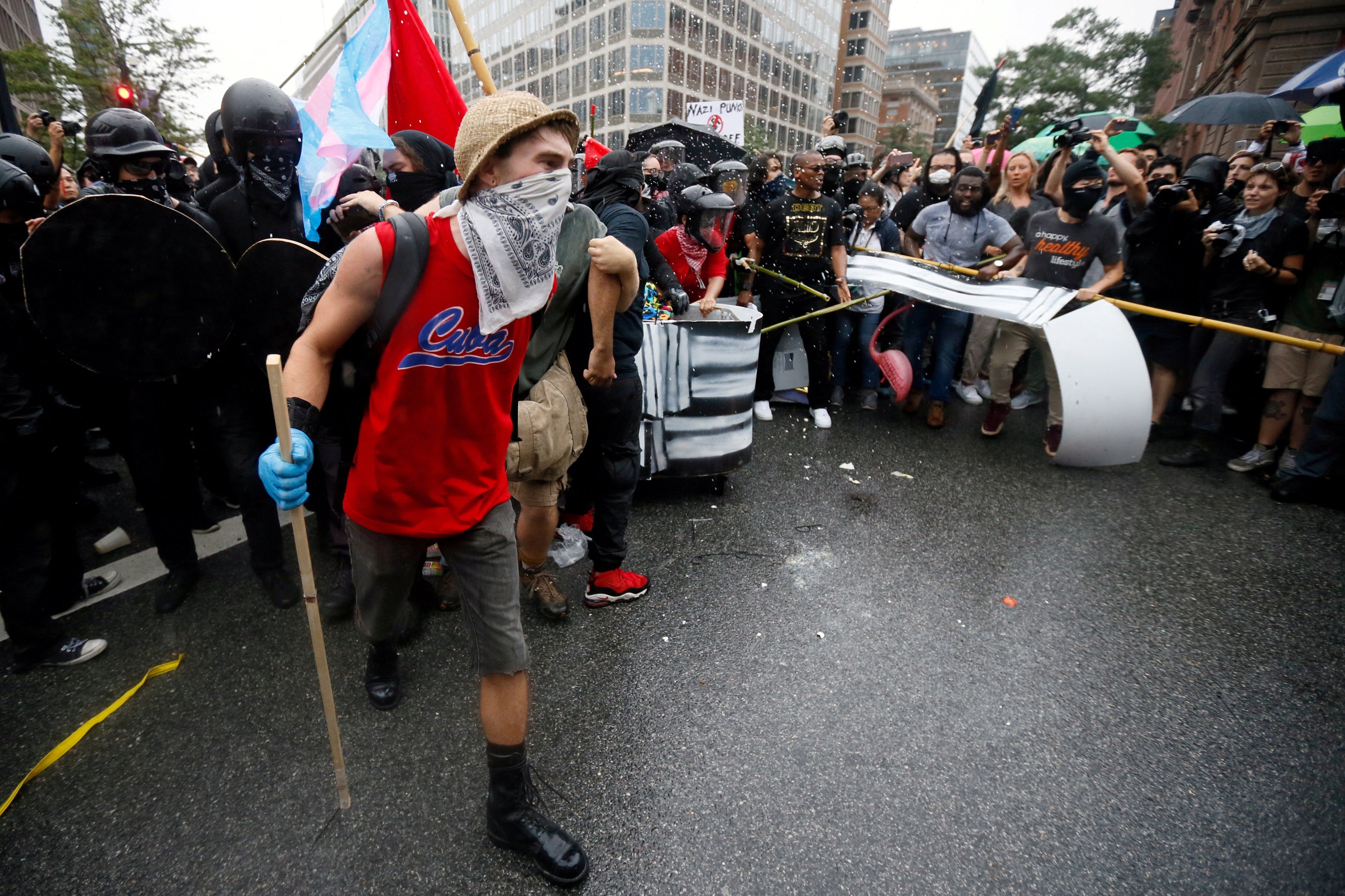 The president has already signed an order singling out the antifascist movement ‘Antifa’ as a domestic terrorism group, though it’s unclear what legal weight it carries