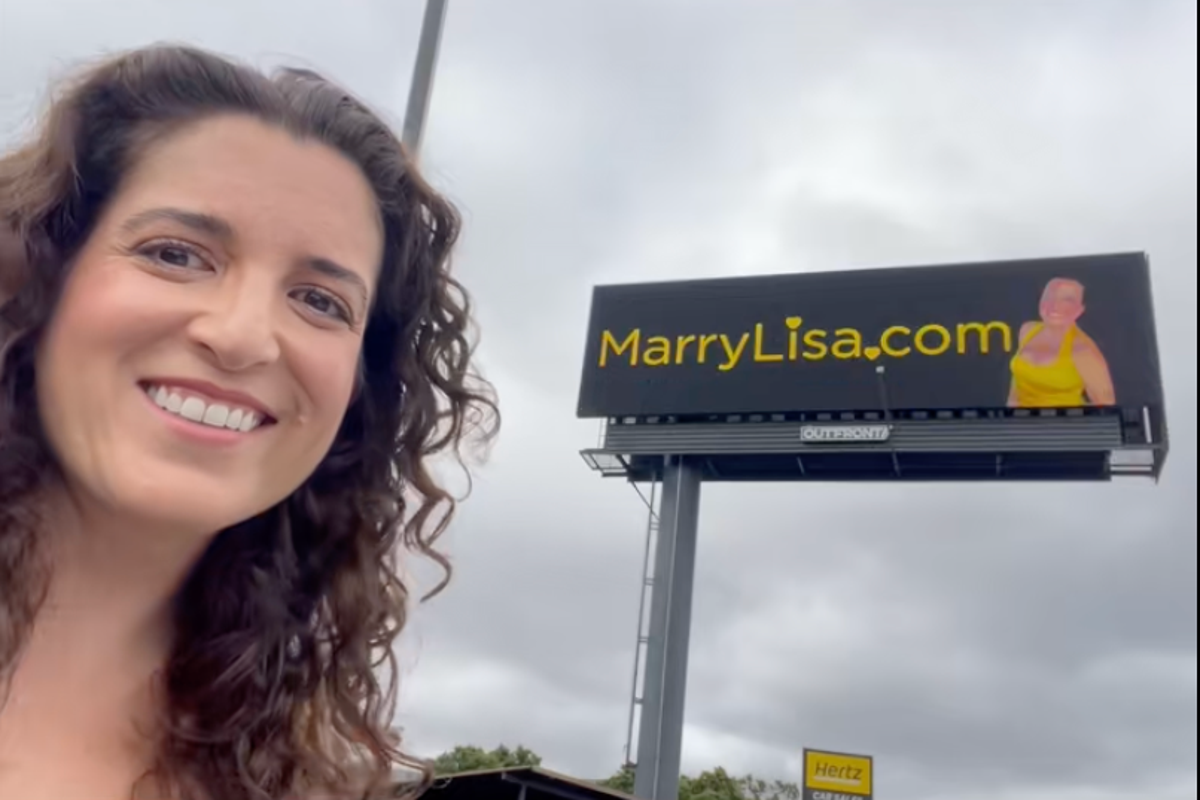 Woman behind ‘Marry Lisa’ billboards reveals stunning number of ...