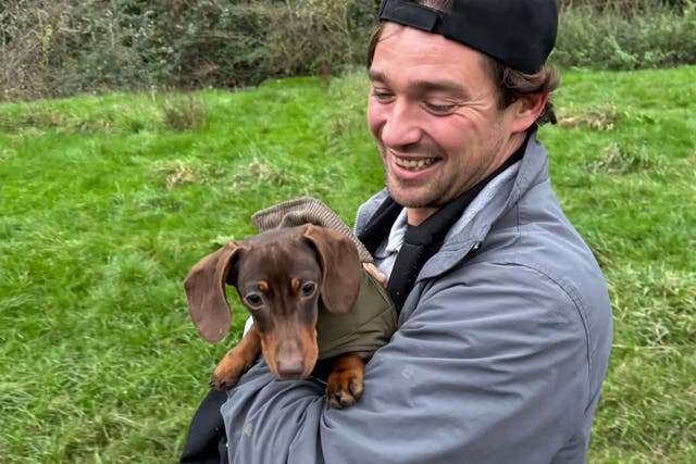 Louie-Joe Findlater, who is aboard a vessel travelling to Gaza, as part of a 52-boat flotilla (Olga Michaud/PA)