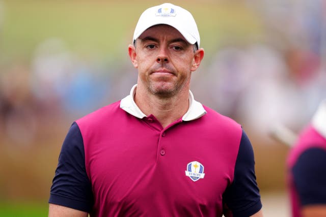 Rory McIlroy is keen to tackle Bryson DeChambeau at the Ryder Cup (Mike Egetton/PA)